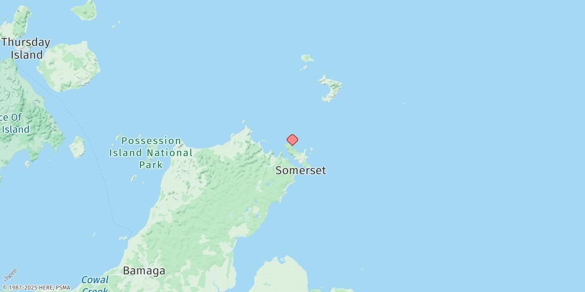 Map of Frederick Point