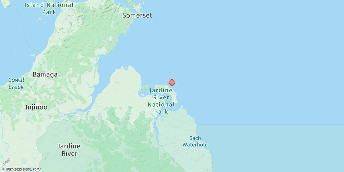 Map of Turtle Head Island