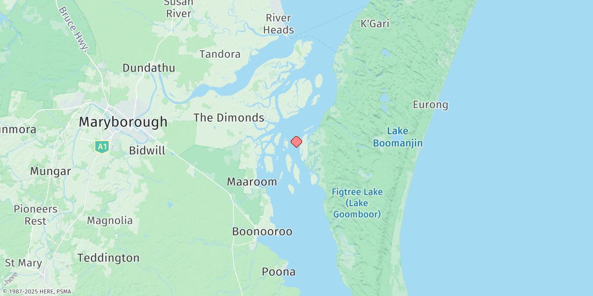 Map of Boonlye Point
