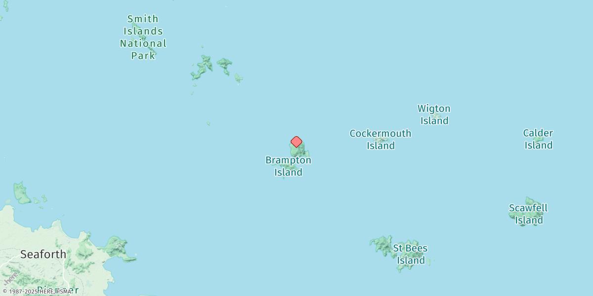 Map of Carlisle Island (Off)