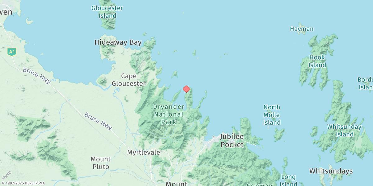 Map of Double Bay