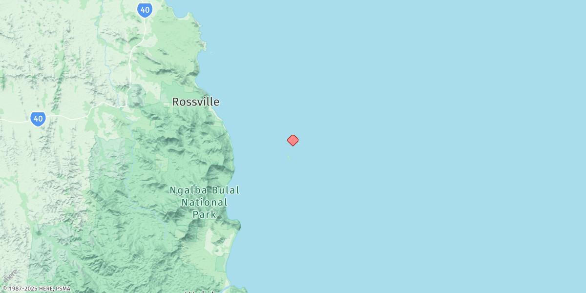 Map of East Hope Island