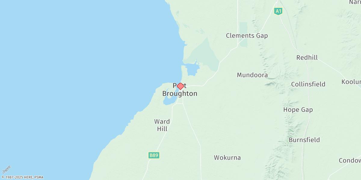 Map of Port Broughton