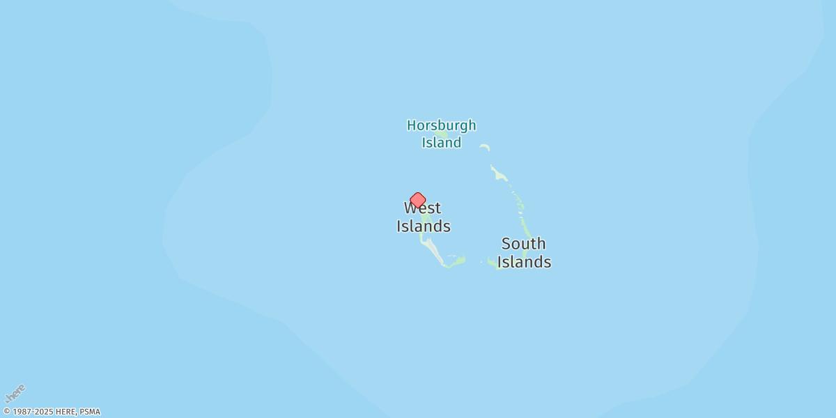 Map of West Jetty