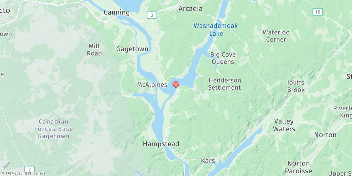 Map of Macdonald Point