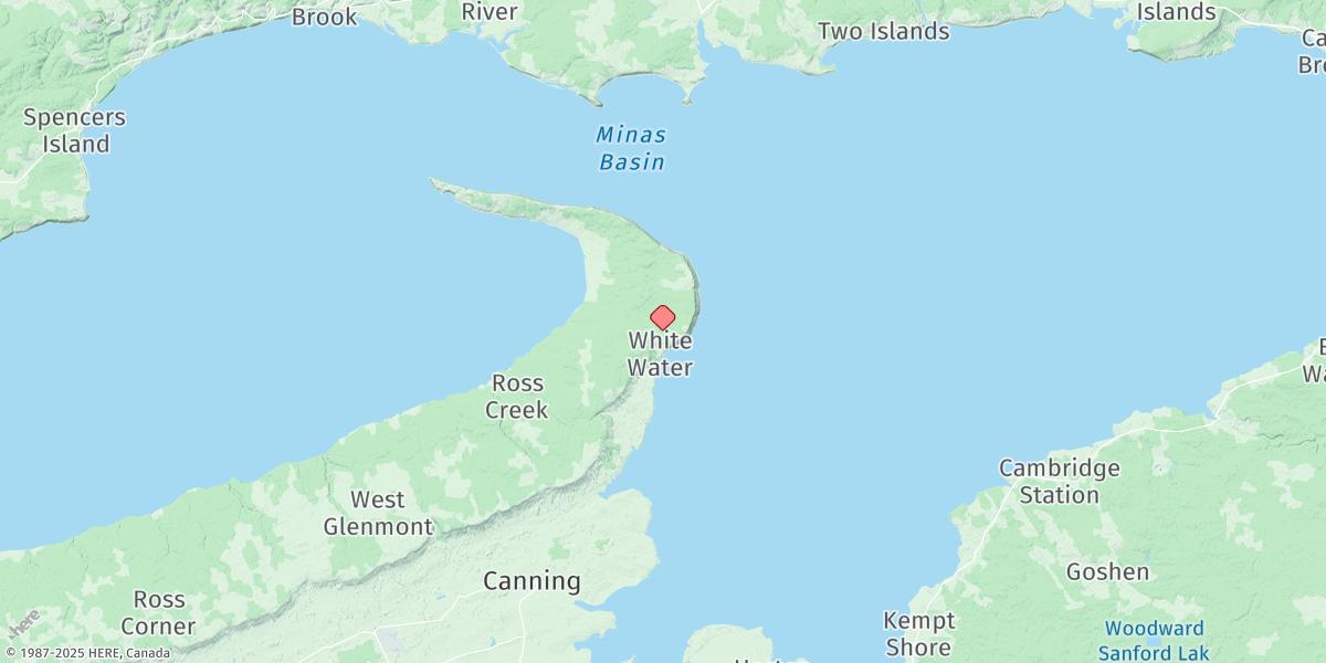 Map of CAPE BLOMIDON