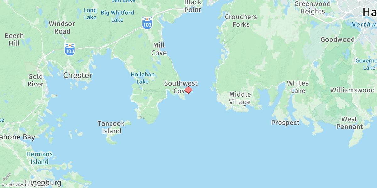 Map of OWLS HEAD