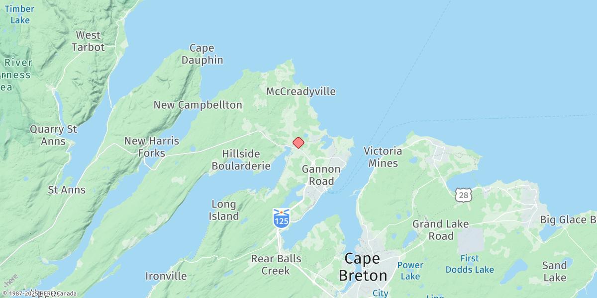 Map of BIG BRAS D'OR