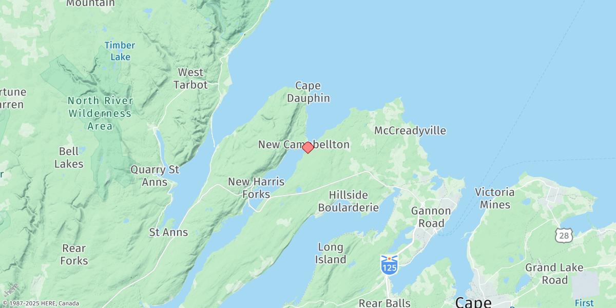 Map of DUFFUS POINT