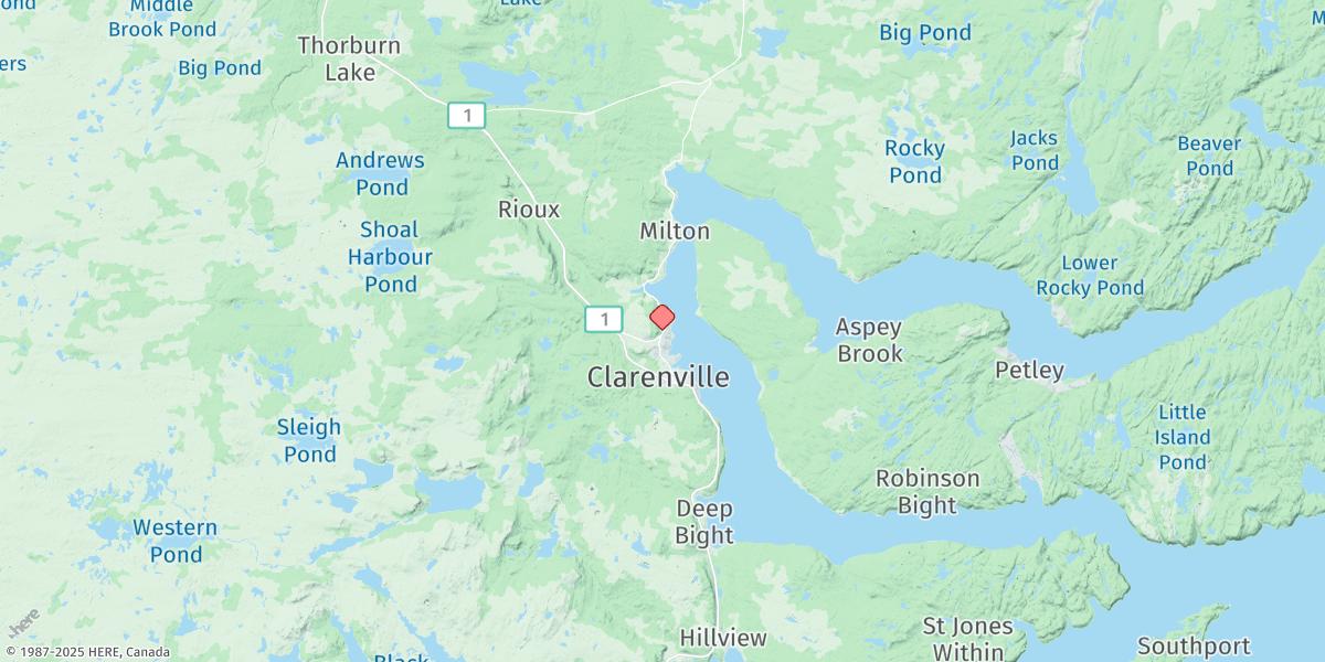 Map of CLARENVILLE