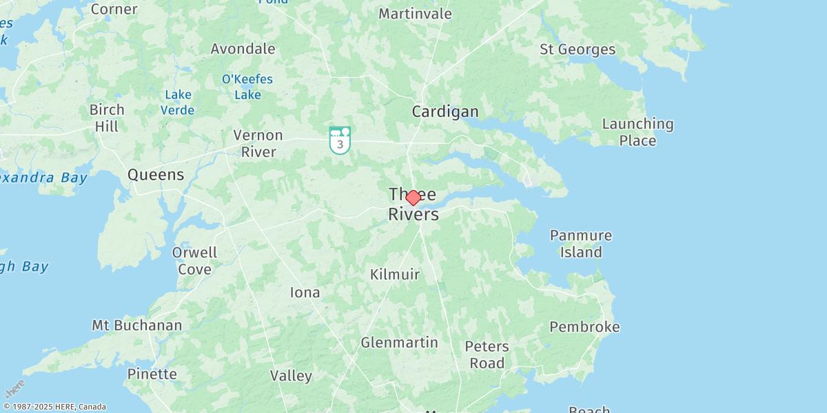 Map of MONTAGUE