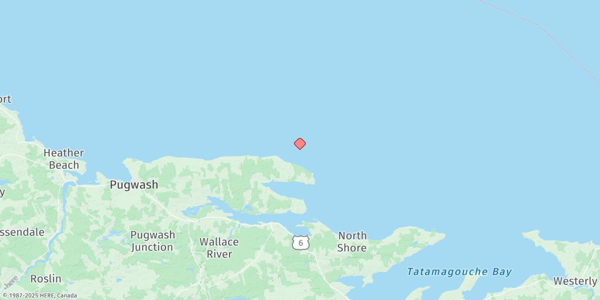 Map of Cape Cliff