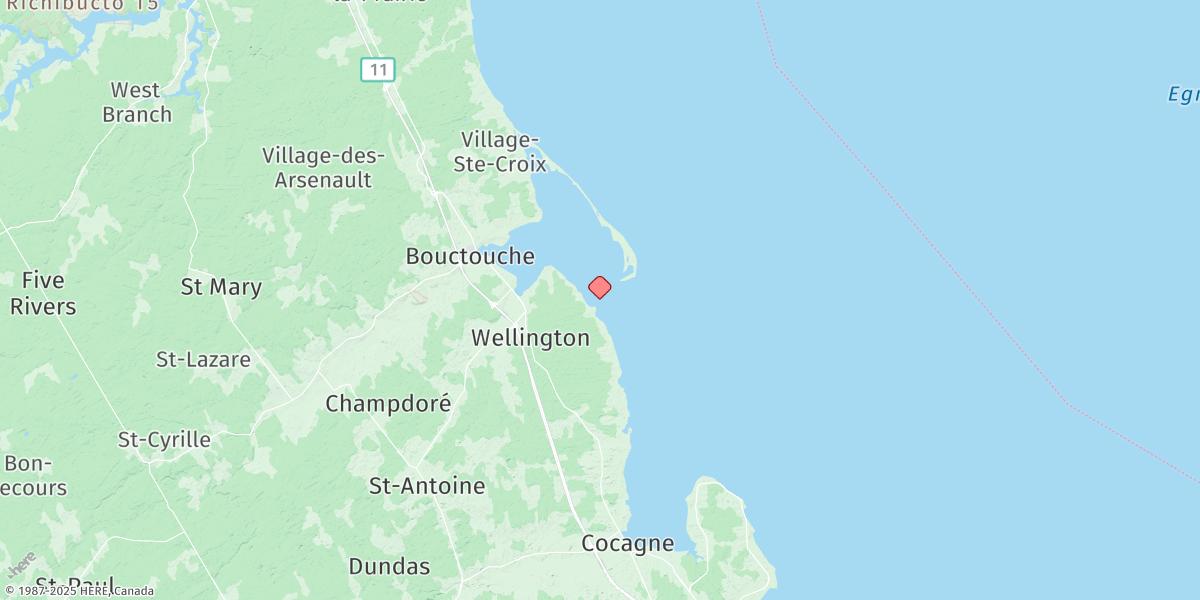 Map of SAINT THOMAS DE KENT