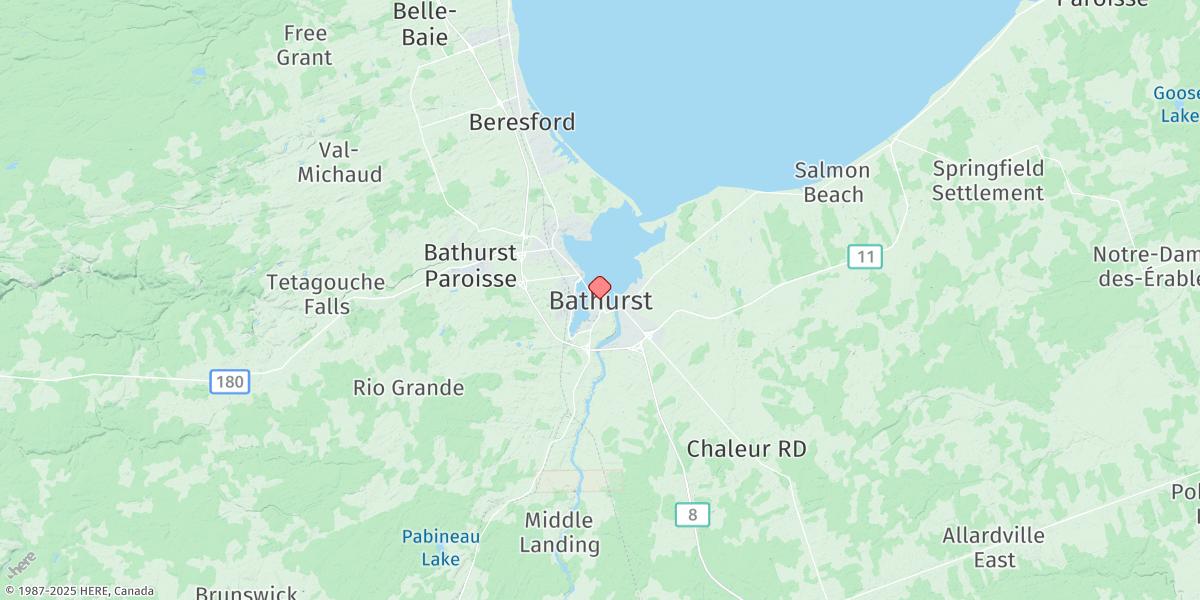 Map of BATHURST HARBOUR