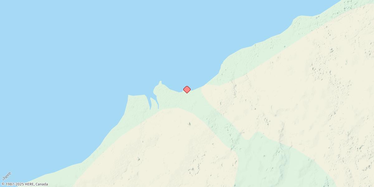 Map of Peel Point