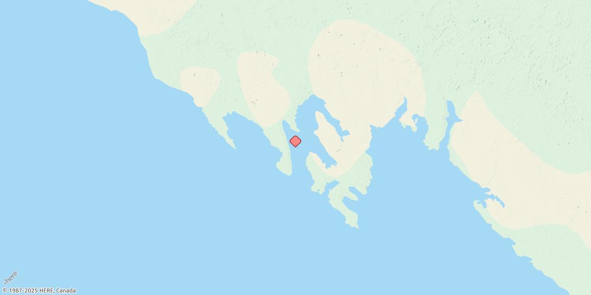 Map of Oscar Bay