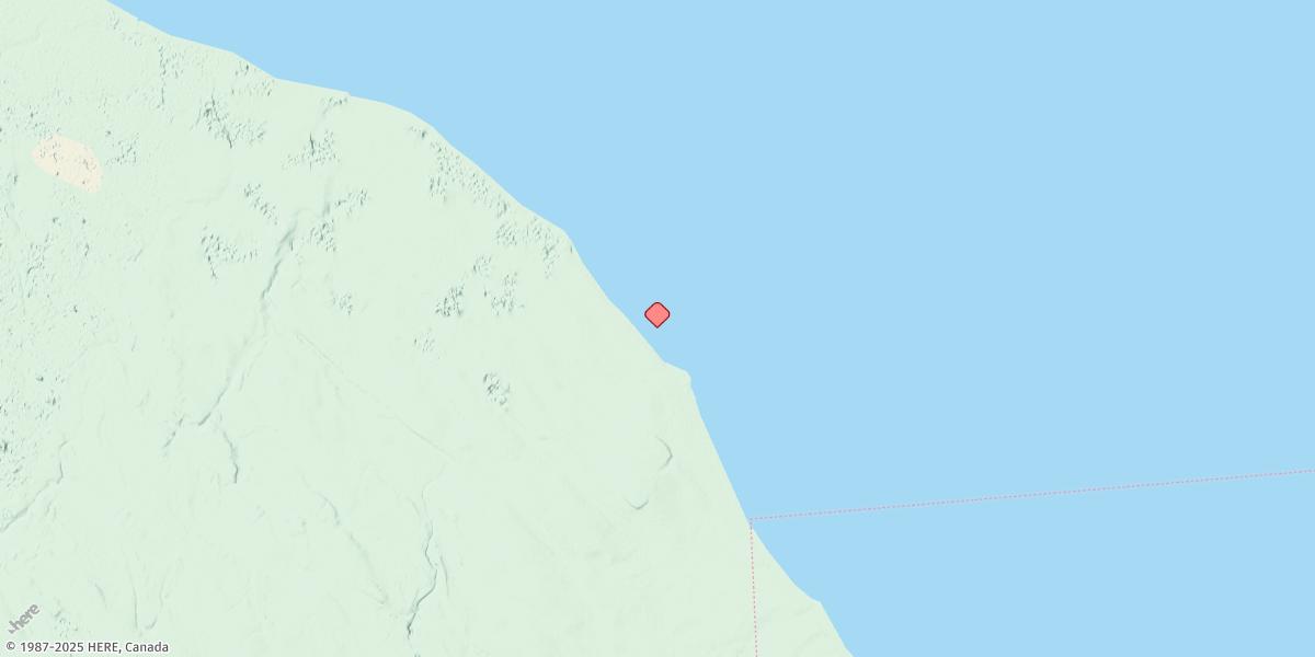Map of Tysoe Point