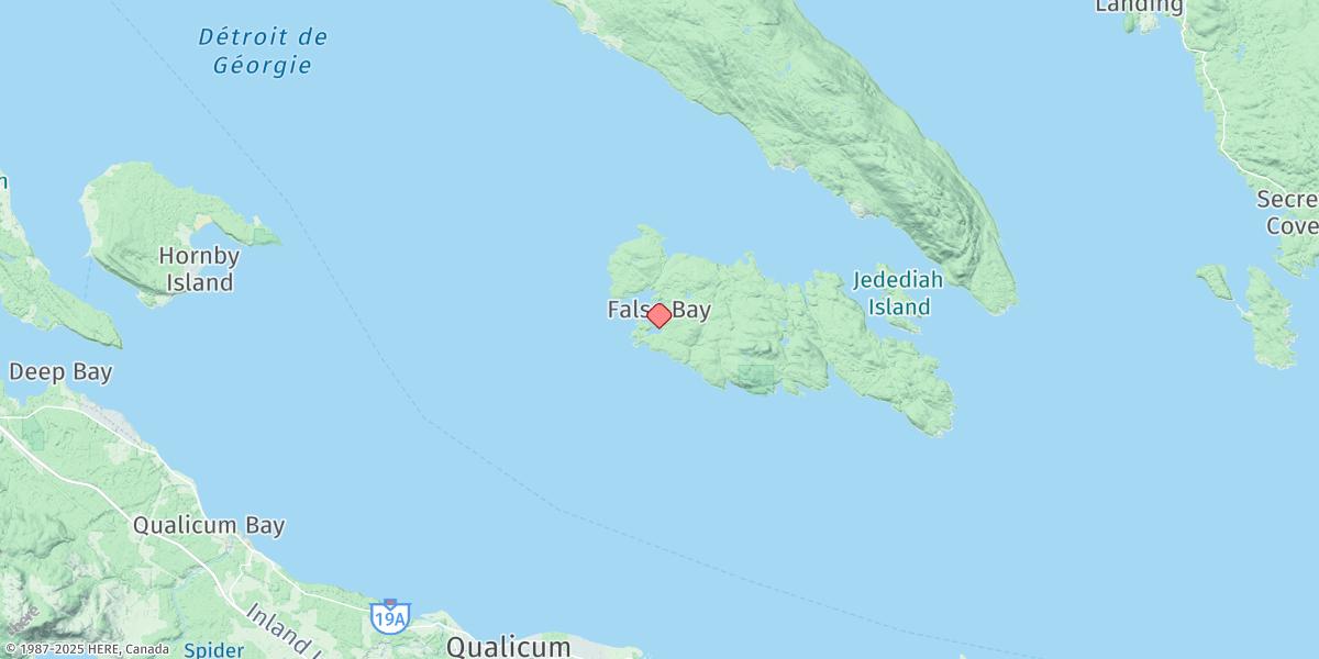 Map of False Bay