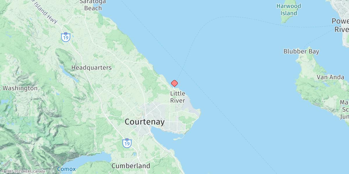 Map of Little River