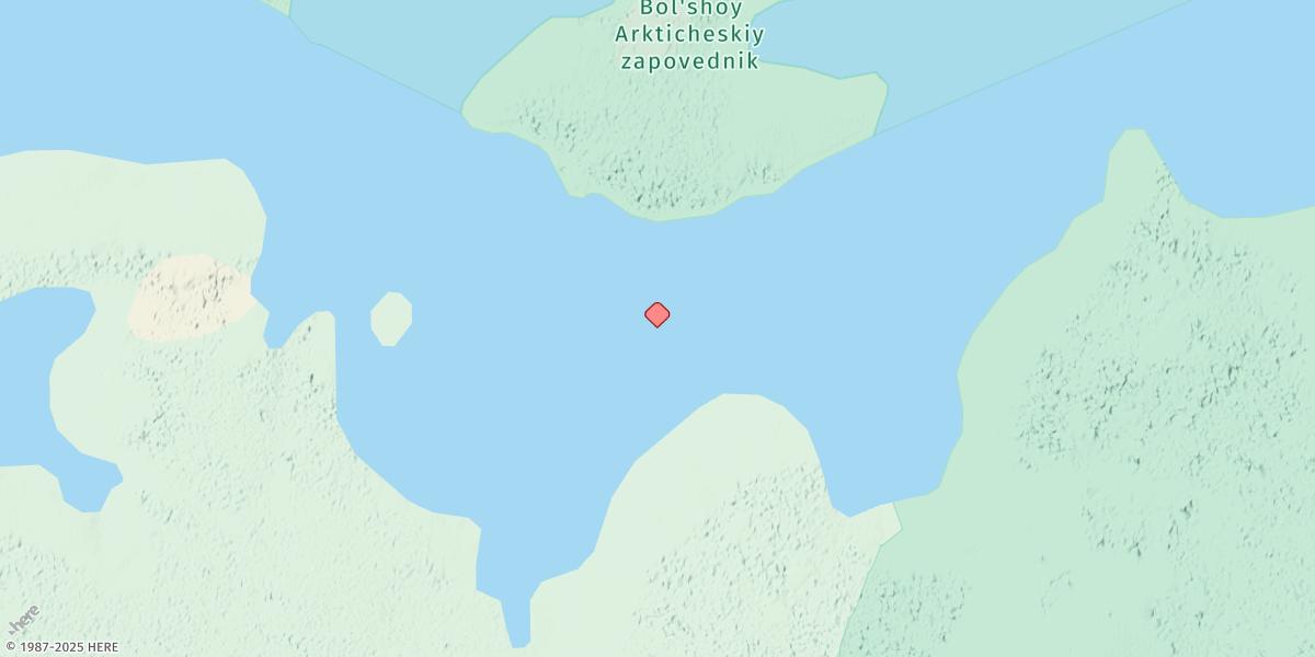 Map of Rade De Zarya