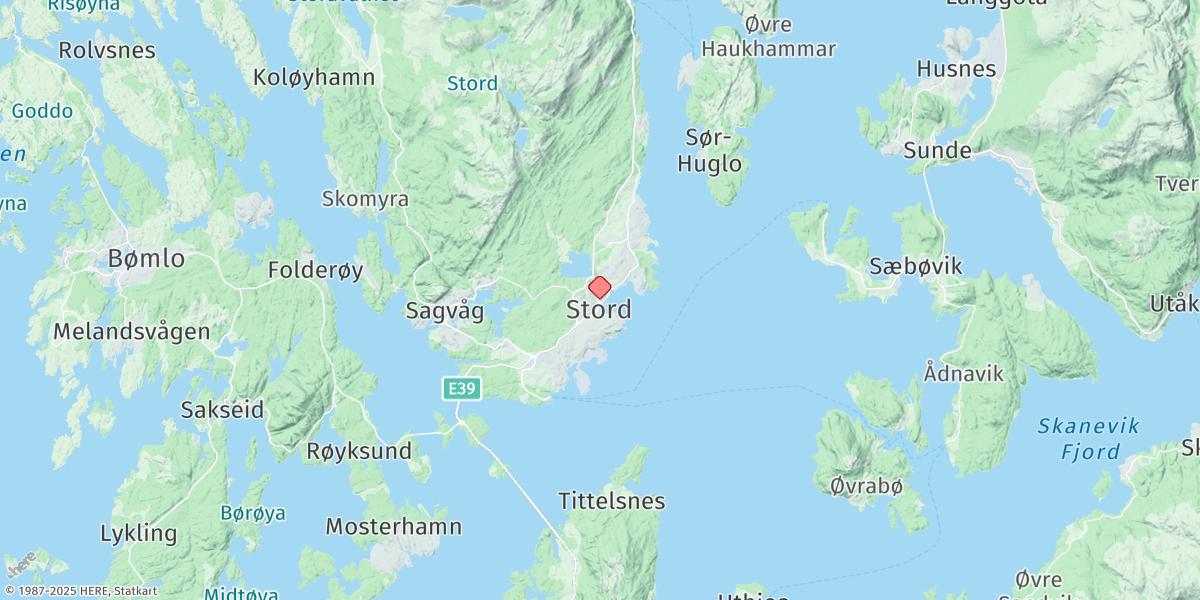 Map of Leirvik