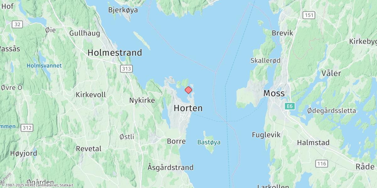 Map of Horten