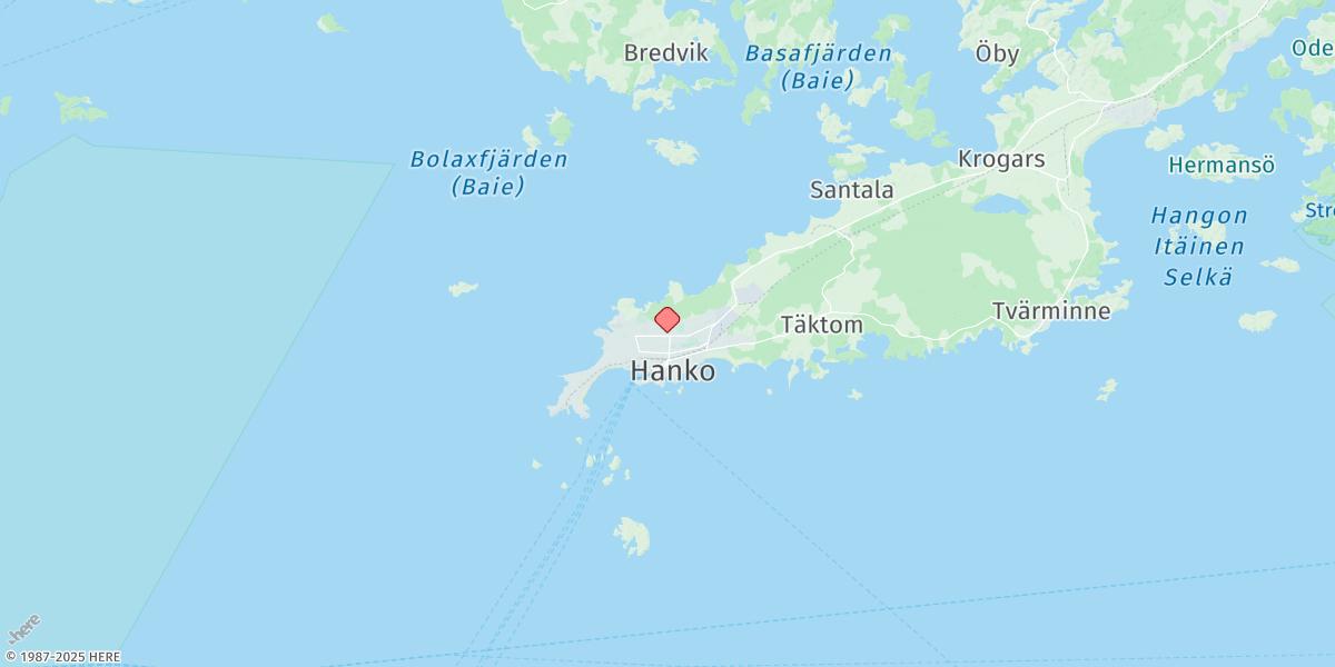 Map of Hango