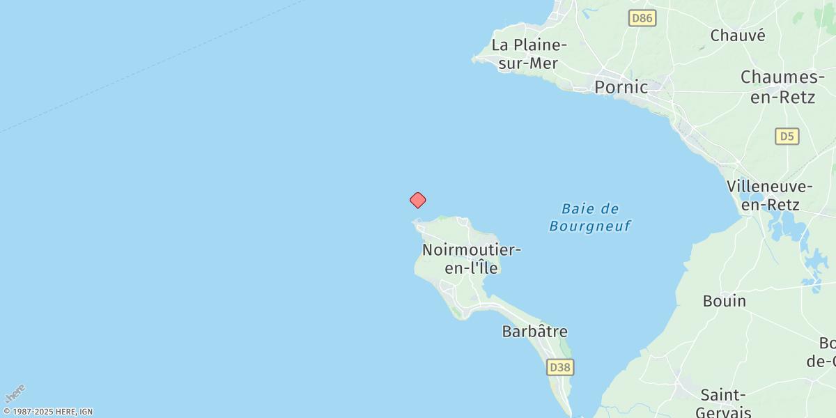 Map of L'Herbaudiere