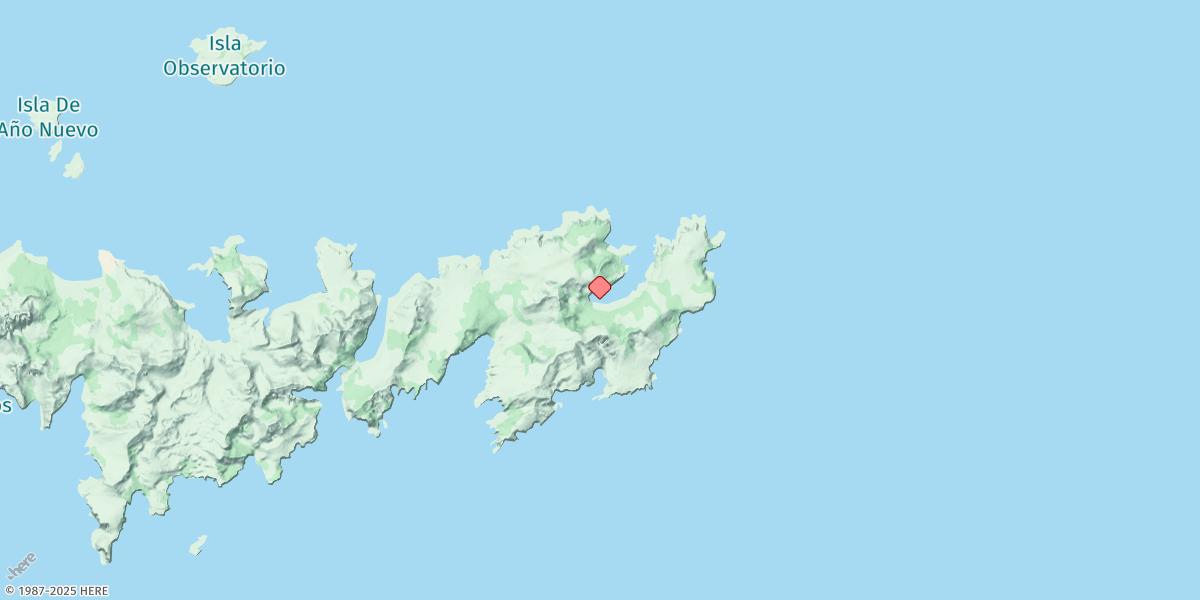 Map of Puerto San Juan Del Salvamento