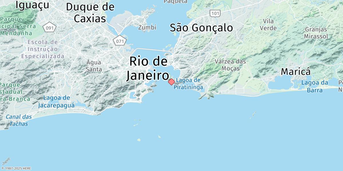Map of Punta Do Imbui