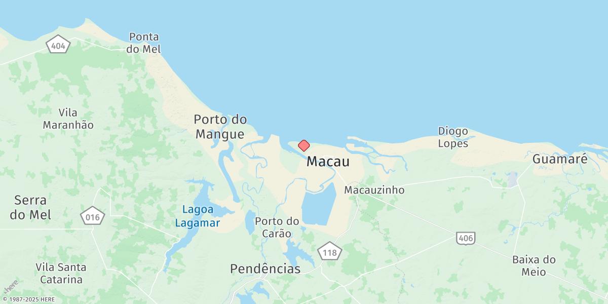 Map of Macau