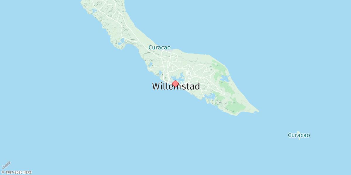 Map of Uwillemstad