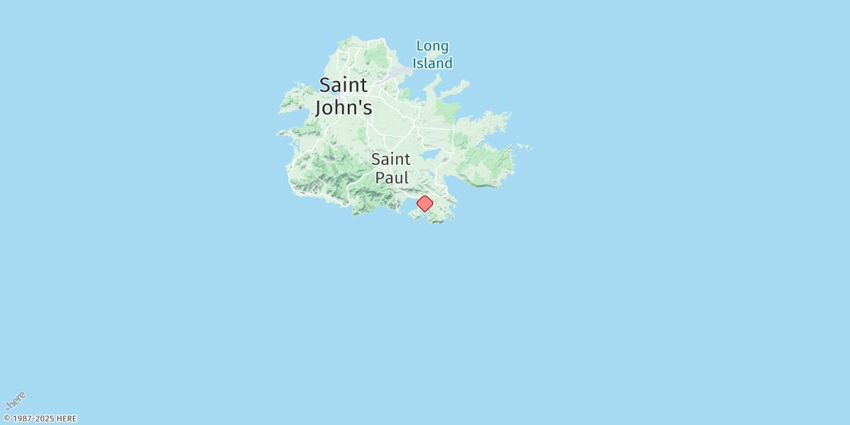 Map of English Harbour