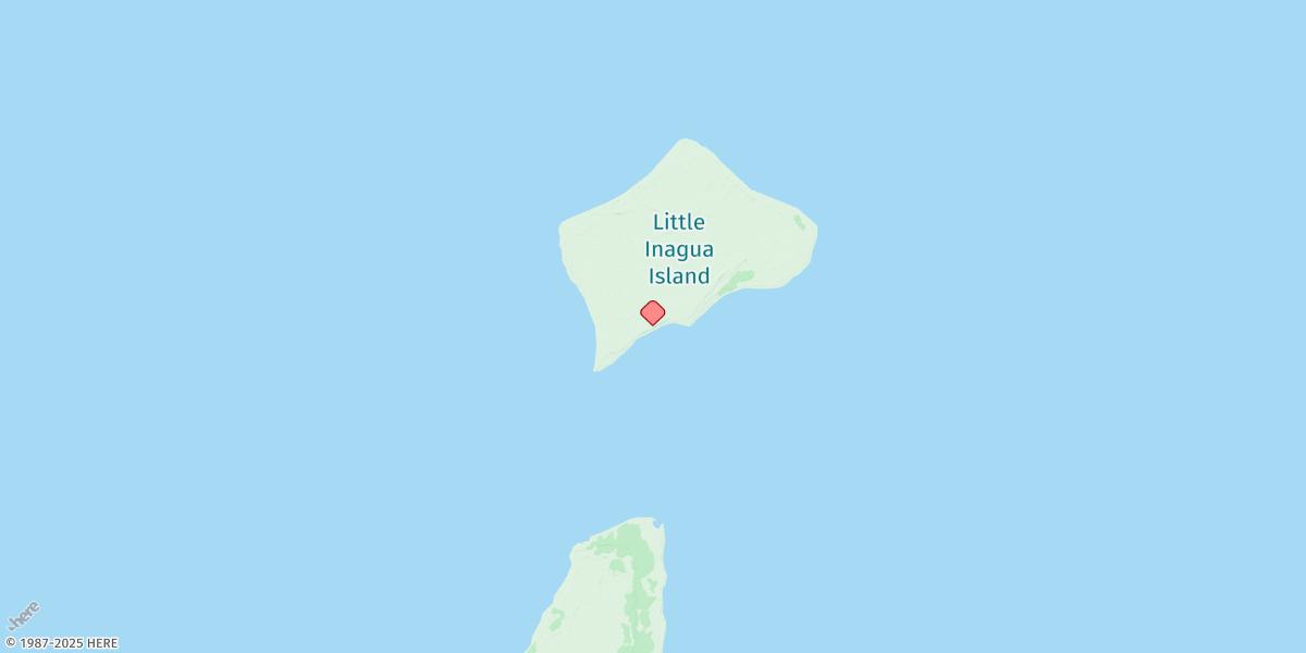 Map of Little Inagua