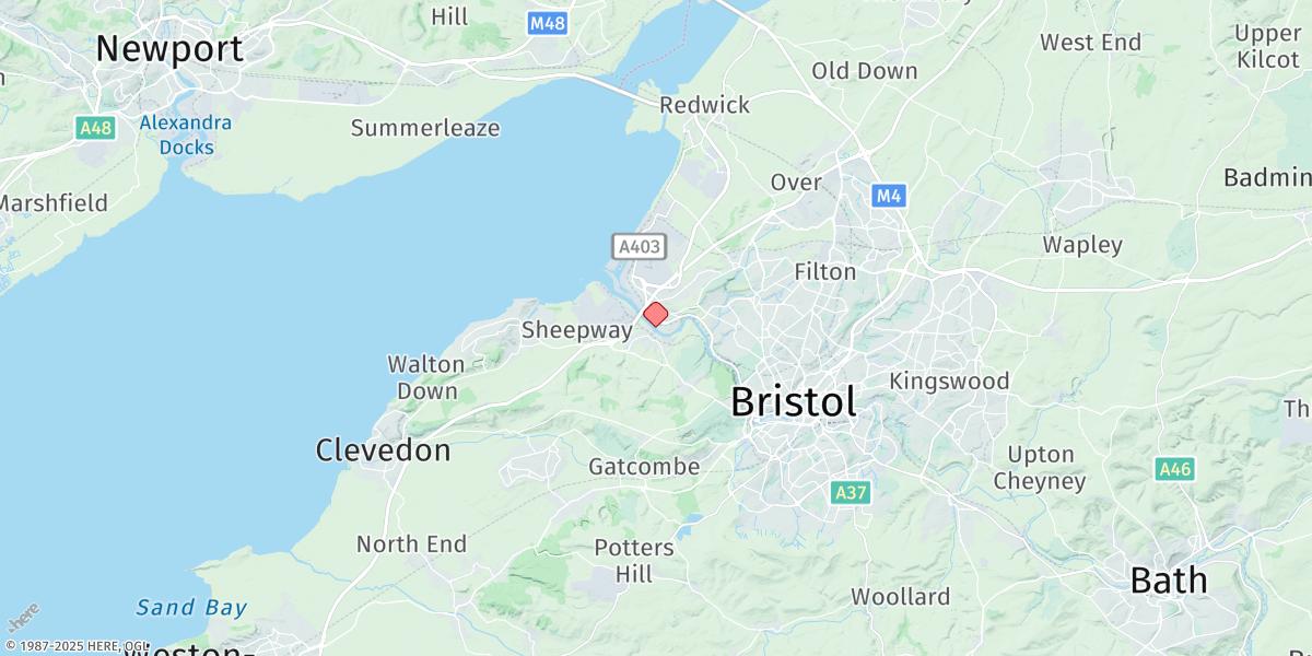 Map of Shirehampton