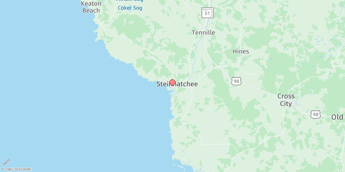 Map of Deadman Bay