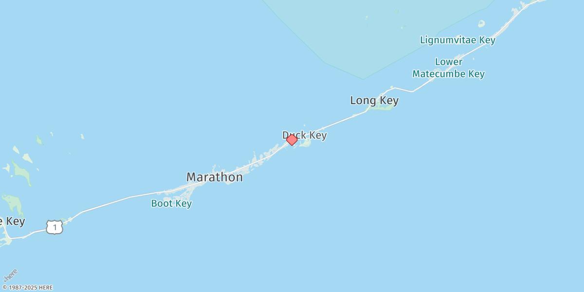 Map of Grassy Key