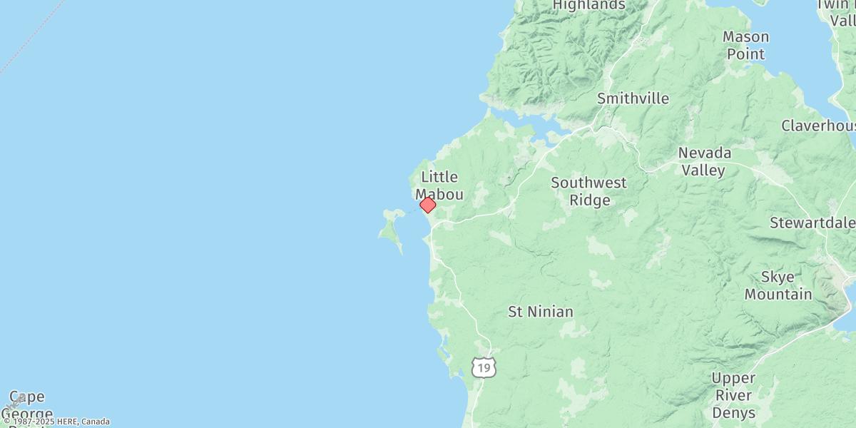 Map of Port Hood