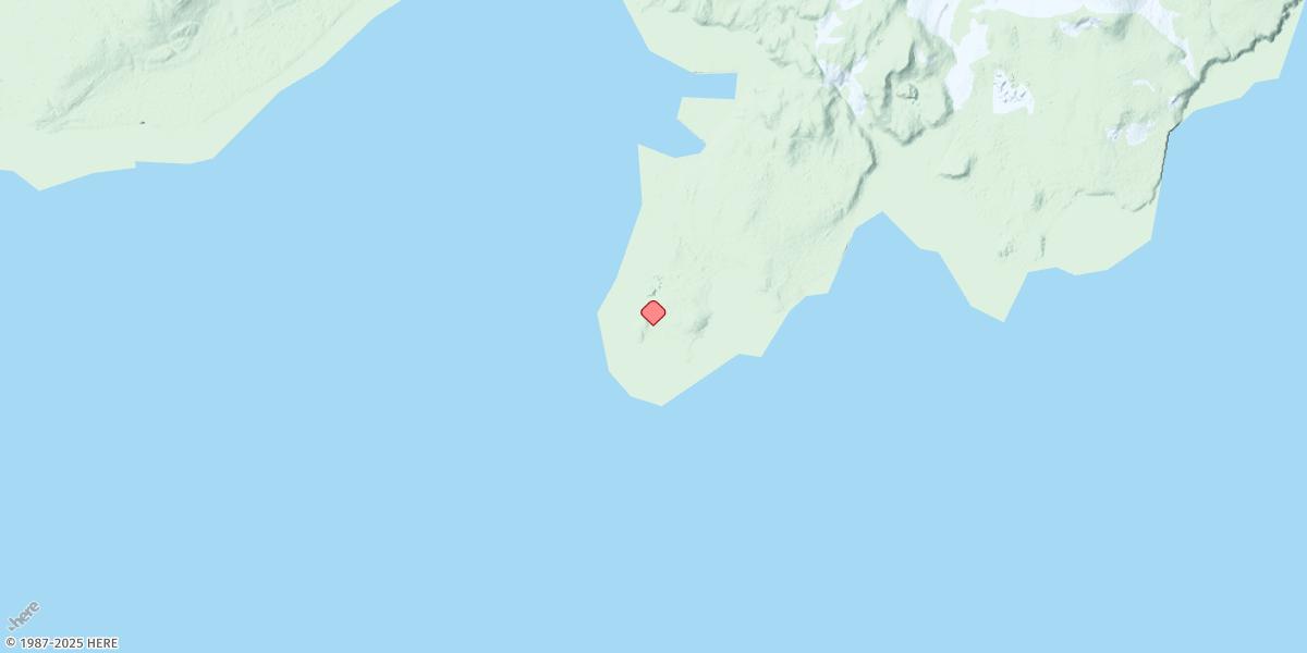 Map of Cape Tobin