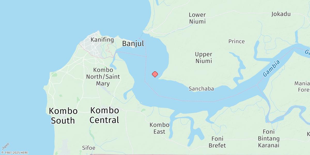 Map of Dog Island