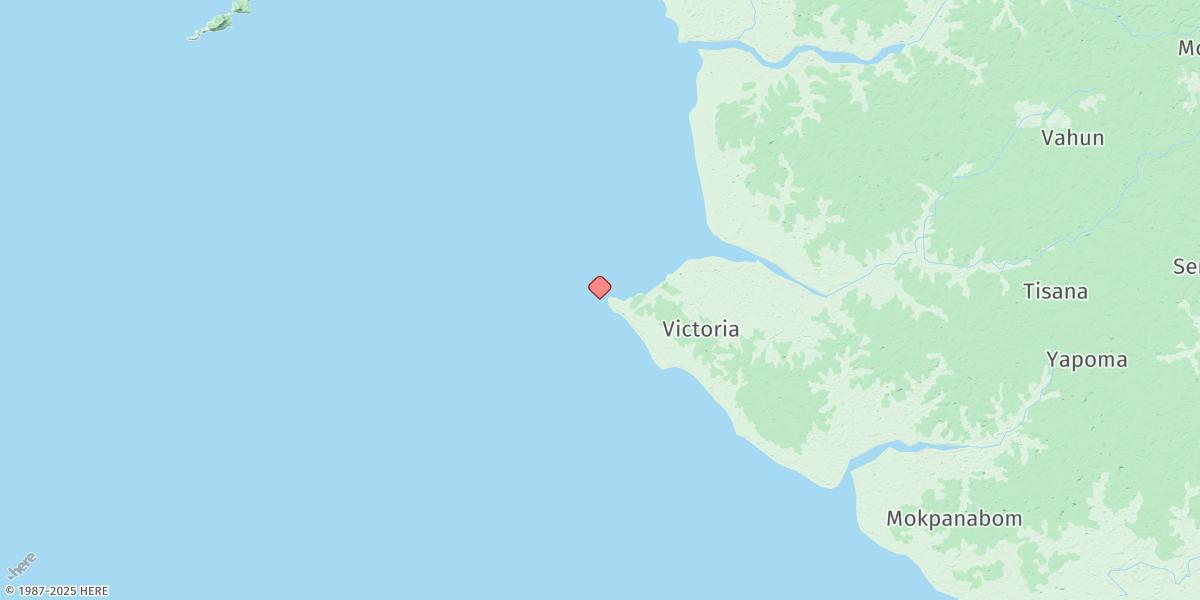 Map of Shenge Point