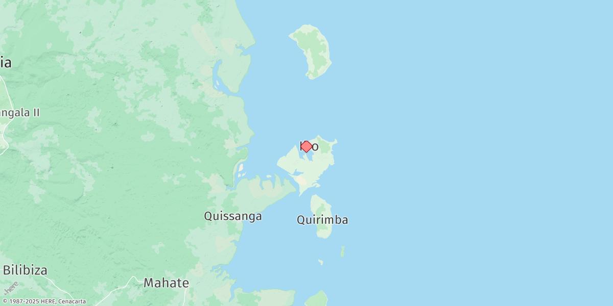 Map of Porto Do Ibo