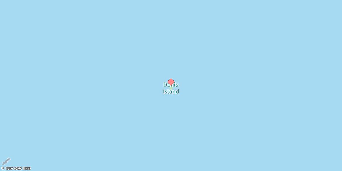 Map of Ile Denis