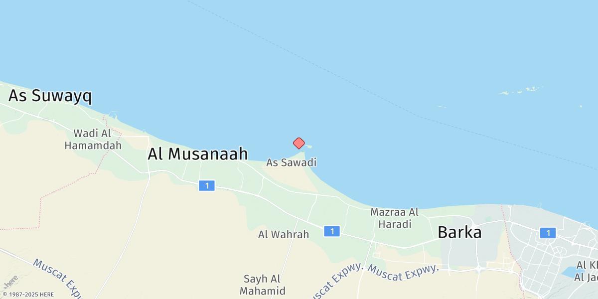 Map of Jazair Suwadi