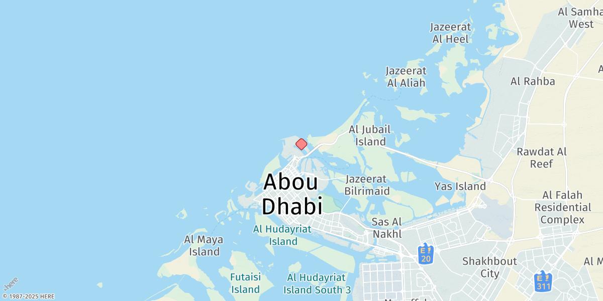 Map of Mina Zayid (New Free Port)