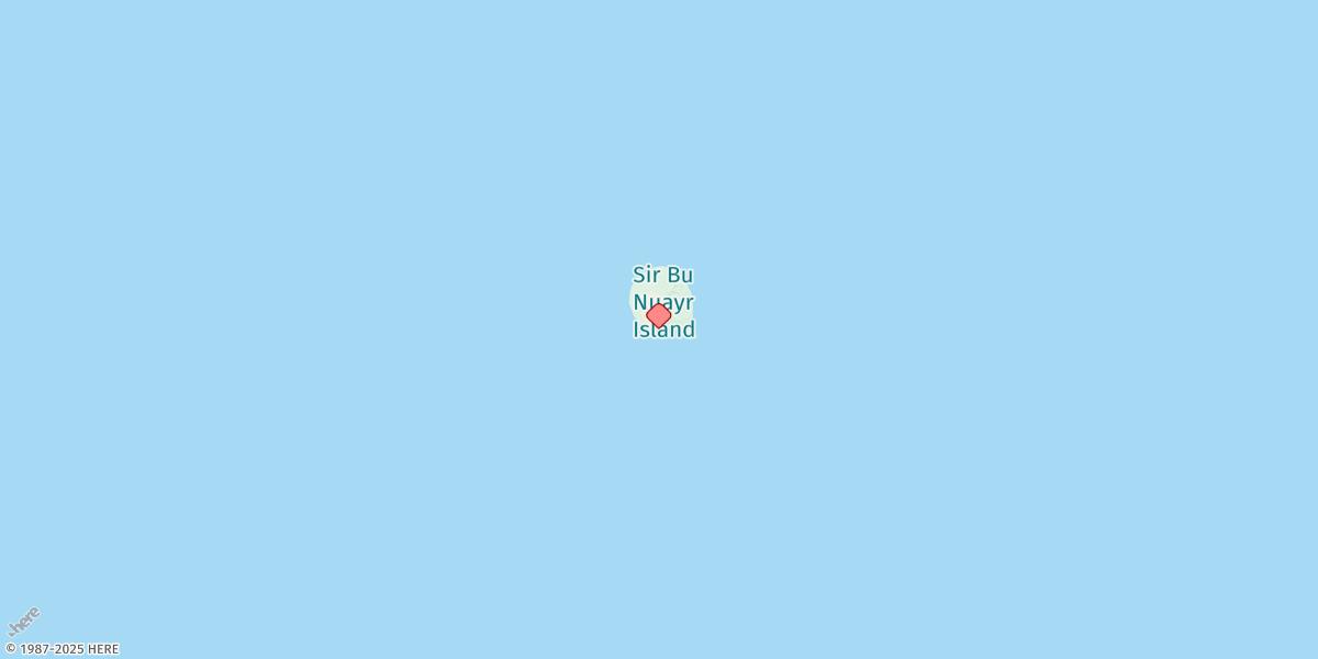 Map of Sir Abu Nu'Ayr