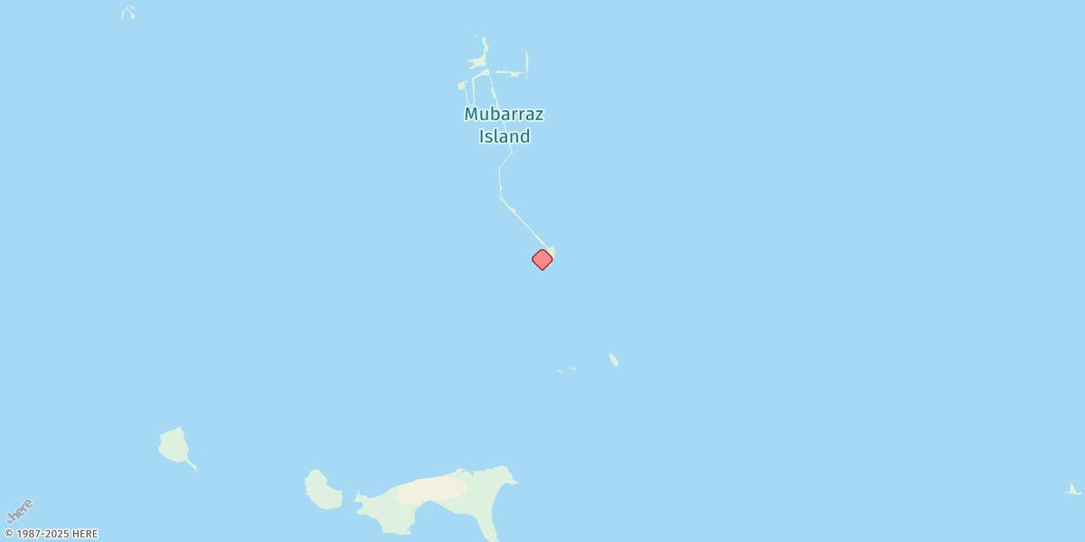 Map of Halat Al Mubarraz