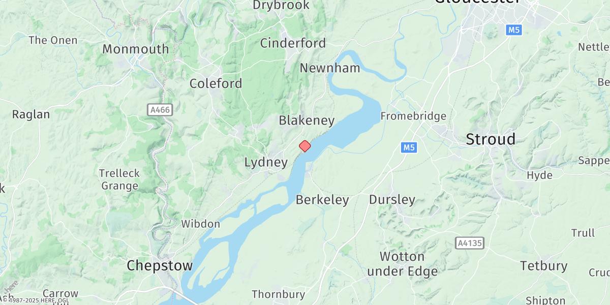 Map of Wellhouse Rock