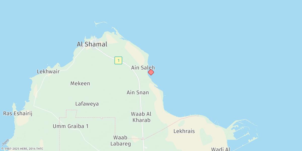 Map of Jabal Al Fuwayrit