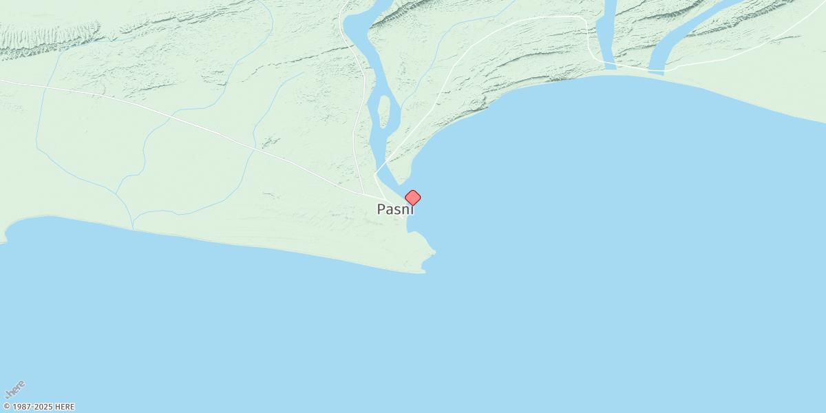 Map of Pasni